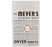 Mrs Meyer's Clean Day - Hoja para secadora, 80 unidades