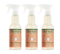 MRS. MEYER'S Clean Day - Limpiador diario multisuperficie, aroma a geranio, botella de 16 onzas líquidas, paquete de 3