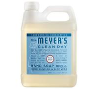 Mrs. Meyer's Hand Soap Refill, Made with Essential Oils, Biodegradable Formula, Rain Water, 33 fl. oz