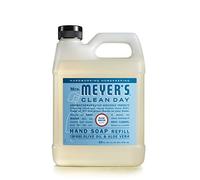 Mrs. Meyer's Hand Soap Refill, Made with Essential Oils, Biodegradable Formula, Rain Water, 33 fl. oz