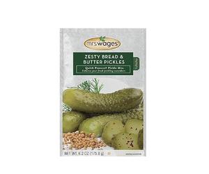 Mrs. Wages Zesty Bread & Butter Pickle Mix, 6.2 Oz (Pack of 3)