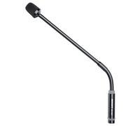 MRSDY Micrófono de cuello de cisne, micrófono dinámico con cable XLR profesional de 17 pulgadas, metal negro soporta rotación de 360°, doblado, reducción de ruido, adecuado para mezclador de audio