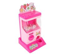MRSTORY Máquina de Cápsulas en Miniatura Toy Educativo para Niños Cápsulas de Miniatura Máquina para Niños y Niñas Material Plástico Tamaño de 42.5x15 Cm (Rosa)