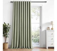 MRTREES Cortinas Separador de Ambientes Dormitorio Matrimonio Acustica 300x240 CM 1 Pieza Cortina Opaca Anti Luz Termica Aislante Frio para Ventana Salon Habitacion Balcón, Verde