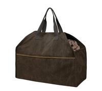 MRVAKDYDI Bolso Grande para leña, Bolsa de Lona for leña, Duradera, Organizador for leña, Acceso a Estufas de leña y chimeneas.