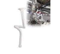MRVAKDYDI Brazo Extractor de Humos Milageto Ajustable Industrial Articulated Fume Extractor Arm, Multicolor, Multiple Sizes(Cream,7.5cm L 120cm)