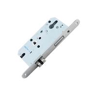 MRVAKDYDI Caja de Engranajes de Cerradura de Puerta, 72mm Door Lock Gearbox Lock Case with Handle and Lock Tongue For Indoor Doors(1023)