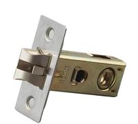 MRVAKDYDI Caja de Engranajes de Cerradura de Puerta, Door Lock Gearbox Bathroom Silence Lock Body Single Tongue Lock Hole Pitch 25-70mm(Silence Latch 70mm)