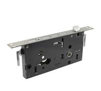 MRVAKDYDI Caja de Engranajes de Cerradura de Puerta, Door Lock Gearbox Mechanical Mortise Fittings Size 60-68 For Indoor Bedroom Living Room(with Hook)