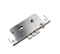 MRVAKDYDI Caja de Engranajes de Cerradura de Puerta, Door Lock Gearbox Stainless Steel Mortise 3 Points Shackles Sliding Door Multiple Sizes