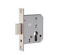 MRVAKDYDI Caja de Engranajes de Cerradura de Puerta, Indoor Passage Handle Lock Gearbox and Lock Core 55-60mm(55mm)