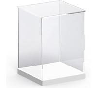 MRVAKDYDI Caja Protectora con Soporte de exposición, Vitrina acrílica con Base extraíble, Almacenamiento Transparente for coleccionables, Varios tamaños((LxWxH) 30x30x40cm)