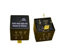 MRVAKDYDI Contactor relé para automóviles, Relé automotriz 4RD 933 332-42 24 V 20 A 5 Pines 4RD933332-427