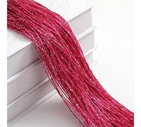 MRVAKDYDI Cortinas de Cordones para Puertas, Cortina de Hilo for Puerta Multicolor, Panel de 1x2m, Separador de ambientes con Cuerdas de 0,4 Pulgadas, Panel de Ventana(Rose)