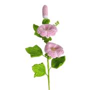 MRVAKDYDI Crochet Flower Bouquet,Flores de Punto, Knitted Artificial Morning Glory Flower Bouquet Multicolor 41cm Height(5)