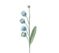 MRVAKDYDI Crochet Flower Bouquet,Flores de Punto, Knitted Crochet Flowers For Bouquet Wedding Party Home Decor Multicolor 3x38cm 10 Pcs(5)