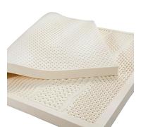 MRVAKDYDI Cubierta de colchón de látex Natural, Espina Dorsal Natural del colchón del látex del 99% Que alinea tamaños múltiples Respirables de los 2.5-10cm(2.5cm,90x200cm)