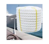 MRVAKDYDI Cuerda de Amarre para Barcos de Pesca, Cabos de Atraque de Nylon Trenzado de Tres Hilos for Atraque y Amarre Blanco 14-20mm 10-100 Metros(18mm,20m)