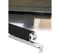 MRVAKDYDI Herrajes Ocultos para Puertas correderas Tipo Gran Kit de herrajes for Puertas corredizas de Granero Riel for Puerta corrediza empotrada Multicolor 50-188 cm(Black,58 cm/22.8 Inch)