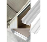MRVAKDYDI Herrajes Ocultos para Puertas correderas Tipo Gran Kit de rieles for Puerta de Granero con guía de Piso, Ruedas de latón for Puertas de 50-190 cm y 14-18 mm(82 cm/32.2 Inch)