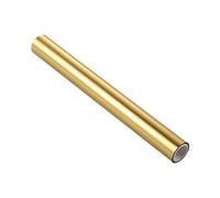 MRVAKDYDI Hot Foil Roll Heat Transfer Foil Paper, Lámina holográfica reactiva de tóner for Estampado en Caliente Morado de 5 m for Impresora láser laminadora(4 Sub Gold)