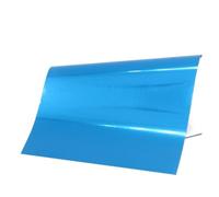 MRVAKDYDI Hot Foil Roll Heat Transfer Foil Paper, Papel de estampación en Caliente láser Dorado con lámina térmica, Papel de Transferencia holográfica, laminador de láminas(Blue 50pcs)