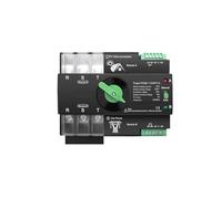 MRVAKDYDI Interruptor automático de doble corriente, TOQ7 Dual Power Interruptor de transferencia automático de 3 fases, montaje en carril DIN 2P/3P/4P 220 V-230 V, varios amperajes (63a, 4P L N 220V