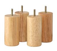 MRVAKDYDI Muebles de piernas, Patas de Madera for Mesa Patas de Madera Maciza de Repuesto cónicas for Muebles Patas for Muebles(12cm)