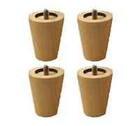 MRVAKDYDI Muebles de piernas, Patas de Madera for Mesa Patas de Madera Maciza de Repuesto cónicas for Muebles Patas for Muebles(8cm)