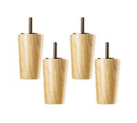 MRVAKDYDI Muebles de piernas, Patas de Madera for Mesa Patas de Madera Maciza de Repuesto cónicas for Muebles Patas for Muebles(8cm)