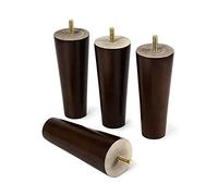 MRVAKDYDI Muebles de piernas, Patas de Madera for Muebles Patas de Madera Maciza for Mesa Patas de Madera Maciza de Cono Recto for Muebles(70cm)