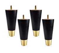 MRVAKDYDI Muebles de piernas, Patas de Repuesto cónicas de Madera Maciza for Muebles Patas de Mesa de Madera Patas for Muebles(18cm)