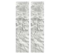 MRVAKDYDI Paneles Decorativos 3D para Paredes, 3D Faux Rock PU Wall Panels Multicolor Multiple Sizes Indoor Outdoor(Beige,2pcs)