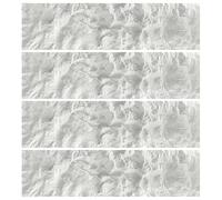 MRVAKDYDI Paneles Decorativos 3D para Paredes, 3D Faux Rock PU Wall Panels Multicolor Multiple Sizes Indoor Outdoor(Beige,4pcs)
