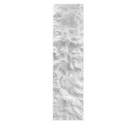 MRVAKDYDI Paneles Decorativos 3D para Paredes, 3D Faux Rock PU Wall Panels Multicolor Multiple Sizes Indoor Outdoor(White,1pc)