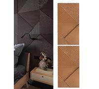 MRVAKDYDI Paneles Decorativos 3D para Paredes, 3D Textured Wall Panels Multicolor 2-4Pcs Easy Install Abstract Design For DIY Home Decor(Yellow,2pcs)