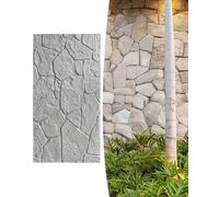MRVAKDYDI Paneles Decorativos 3D para Paredes, Waterproof Cuttable Indoor Outdoor 3D Faux Stone Wall Panels Multicolor 0.6x1.2m 2-10 pcs(White,8pcs)
