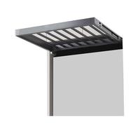 MRVAKDYDI Perchero extraíble para secar la Ropa, Tendedero extraíble de aleación de Aluminio for Lavadora (Multicolor, 44 x 56-71 cm)(Color 2,44x66-71cm)