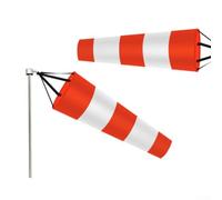 MRVAKDYDI Silla de Ruedas para Perros, Manga de Viento de poliéster Rip-Stop Airport roja y Blanca 60-100 cm(80cm)