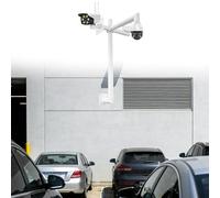 MRVAKDYDI Soporte para cámara de Seguridad, Wall Mounted Exterior Surveillance CCTV Camera Drop Pole Holder Multiple Sizes(2m/6.56ft)