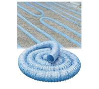 MRVAKDYDI Tubo de Drenaje francés, Drenaje Multi Flexible Acanalado Perforado de la infiltración de los tamaños de 50m m del Tubo de desagüe francés(45.9ft)