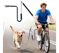 MRWiZMS Correa para Perros Bicicleta, 180°Correa de Perro Ejercicio para Bicicleta, Ejercitador de Mascotas para Pasear Perros, Correr, Andar en Bicicleta, Correa Antitirones Perro Bicicleta