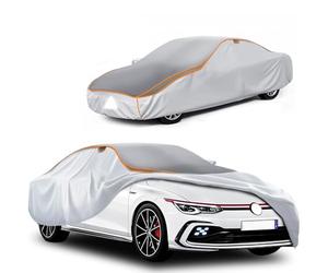 MRWIZMS Funda Coche Exterior Antigranizo Cubierta Antigranizo 400 a 450 cm de Largo Funda Coche Antigranizo, Duradera Cubierta Anti Granizo.