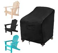 MRWiZMS Fundas para Sillas de Jardin, Funda Sillas Jardin Impermeable, Funda para Sillas Terraza Tela Oxford 420d, Protector de Silla de JardíN al Aire Libre Casual, Impermeable, a Prueba Viento