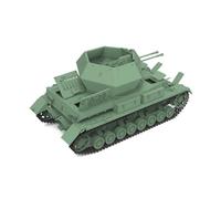MRY-SFW 1/100 modelo militar Alemania Panzer IV Flakpanzer Ostwind II autopropulsado Flak