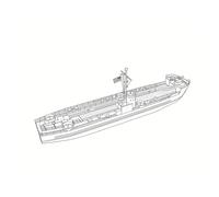 MRY-SFW 1/100 US Navy LSM 1 Class Landing Ship Medium Full Hull