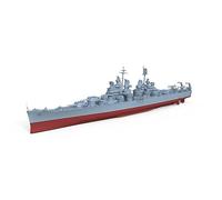 MRY-SFW 1/1000 modelo militar US CA-68 Baltimore Heavy Cruiser 1943 Underboard Edition Accesorios modelo azul marino