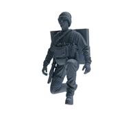 MRY-SFW 1/144 Modern U.S. Special Forces Logistics Grupo de cuatro personas
