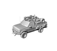 MRY-SFW 1/200 Mad Max Style Apocalypse Truck Wargame Terrain AddOn