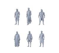 MRY-SFW 1/64 Nobles europeos renacentistas seis en atuendos variados